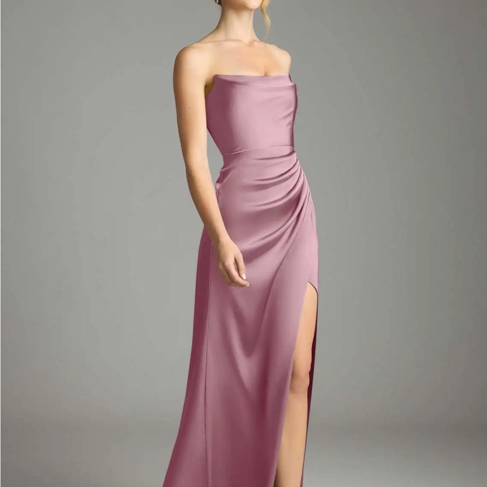 Azazie Leonis Vintage Mauve Mermaid Bridesmaid Dress